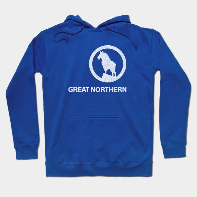 Great Northern Railroad Hoodie by Turboglyde